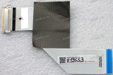 LCD LVDS FFC шлейф мониторный обратный 30 pin, шаг 1.0 mm, длина 195 mm LG E2242C-BNA (p/n EAD61905279), с замком с одной стороны