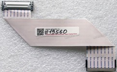 LCD LVDS FFC шлейф мониторный обратный 30 pin, шаг 1.0 mm, длина 170 mm AOC Monitor E2280SWN, E2050SDA, с замками с двух сторон