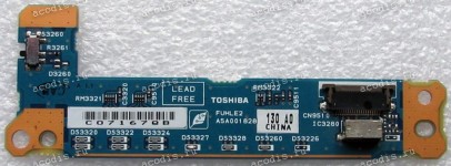 LED board Toshiba Qosmio F30-141 (p/n: FUHLE2 A5A001828)