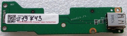 USB board Asus K72DR (p/n 60-NZWUS100, 69N0JWG10C01) REV. 2.0
