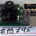 USB & Audio board Asus UX30 (p/n 69N0EWB10D01-01, 60-NVSIO1000-D01) REV. 2.0