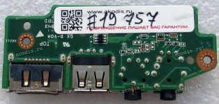 USB & Audio board Asus N61VN (p/n 90R-NWFAU1000Y) REV. 2.1