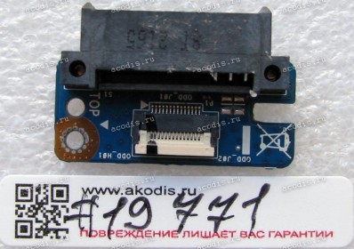 ODD DVD SATA board Toshiba Satellite C870, C875, L870, L875 (p/n: N0ZWC10B01, 11535887-00043)