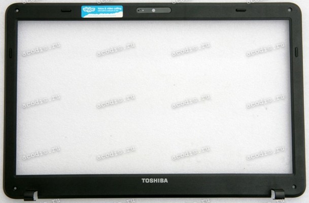 Верх. кр. рамка Toshiba C655 чёрная матовая (V000220000)