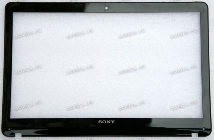 Верх. кр. рамка Sony SVF1521E1RW, SVF152C29V чёрная глянец (4HHK9BHN000)