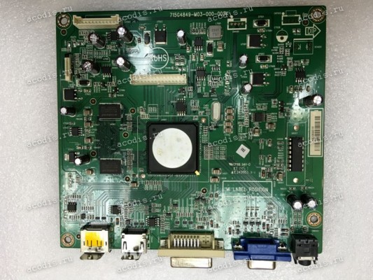 Mainboard Asus LMT 23,0" 1920x1080 PA238Q MAIN BOARD(LGD SLK) (04020-00500400, 715G4849-M03-000-005K, 715G4849-M01-000-005K) (2 CHIP Hynix H5PS5162GFR S6C 233V) (CHIP STDP7028) AOC/756GQDCB0CA002 V.1.00