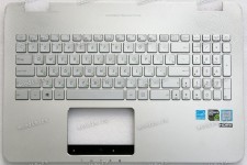 Keyboard Asus GL551, GL551J, N551 серебристая русифицированная (13NB0AH1AM0501)+ Topcase