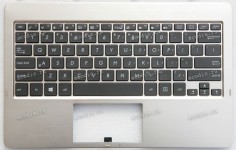 Keyboard Asus TF810C VivoTab серебристый металлик русифицированная (13GOK0L1AM030-10, 13NM-0EA0601) + Topcase