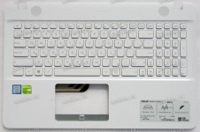 Keyboard Asus X541U белая русифицированная (13NB0CG2P03015-2, 39XKFTCJN10) + Topcase