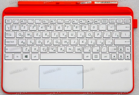 Keyboard Asus T102HA-3A бело-оранжевый русифицированная (90NB0D01-R31RU0)+ Topcase