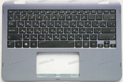 Keyboard Asus TP203NA-1K серый металлик русифицированная (90NB0EQ1-R30200)+ Topcase