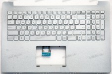 Keyboard Asus N501JW-1A серебристая русифицированная (90NB0871-R32RU0)+ Topcase