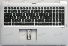 Keyboard Asus TP550LA-1A серебристый металлик русифицированная (90NB0591-R31RU0)+ Topcase