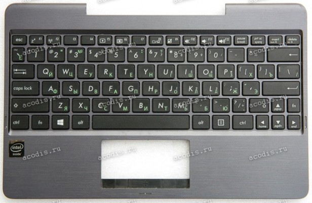 Keyboard Asus T100TA тёмно-серый русифицированная (13NB0451AP0301)+ Topcase