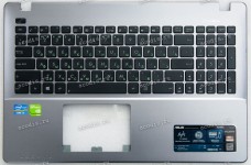 Keyboard Asus X550C серый металлик (13NB00T1AP1202)+ Topcase