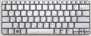 Keyboard HP/Compaq TX2000, TX2500 серебро, русифицированная (484748-251)