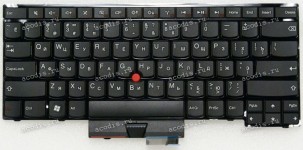 Keyboard Lenovo Edge E330, E430, S430, E530 черная русифицированная (04W2580)