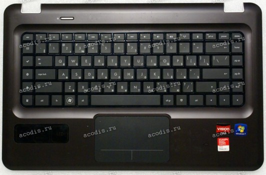Keyboard HP Pavilion dv6-3000 тёмно-коричневая русифицированная (3LLX8TATP10)