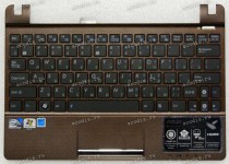 Keyboard Asus Eee PC X101CH коричневая русифицированная (13GOA3P4AP030-10)+ Topcase