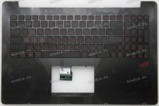 Keyboard Asus G501VW, N501VW-2B чёрный матовый, русифицированный (90NB0AU3-R33RU0, 13NB0AU3AM0401)+ Topcase