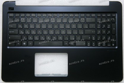 Keyboard Asus E502SA-2B тёмно-синий, русифицированная (90NB0B72-R30210)+ Topcase