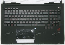 Keyboard Asus G751JL, G751JM-1A, G751JT, G751JY чёрный матовый, русифицированный (90NB06G1-R30200)+ Topcase