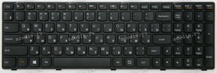 Keyboard Lenovo IdeaPad G500, G505, G510, G700 чёрная матовая русифицированная (25210932)