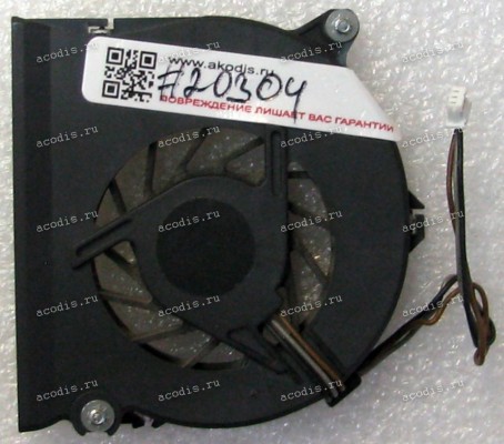 Кулер HP/Compaq NC6110, NX6100 (p/n UDQFRZR01C1N, 378233-001) 3 pin