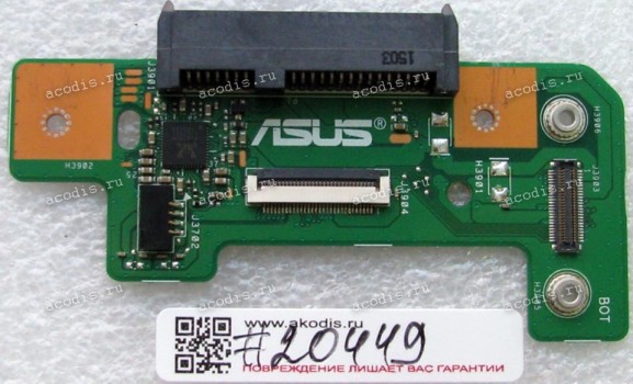 HDD SATA board Asus X555LA, X555LD, X555LJ, X555LN (p/n 60NB0620-HD1310, 69N0R7C21B03-01) REV. 3.3