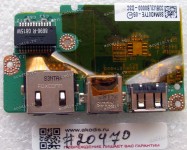 USB & RJ45 & RJ11 board Toshiba Satellite U400, U405, M305, M305D (p/n 33BU2LB0000)