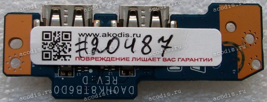 USB board Sony SVF15 , SVF152 (p/n: DA0HK8TB6D0) REV:D