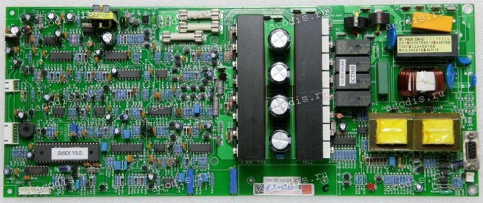 PCB PowerCom Smart King SKP-3000A, SMK-3000A RM LCD (112-807C-819-OON, 112-807C-819-00N, QUN807 V1.5) SMK-3KA 230V, SUR LED SMKN V9.E