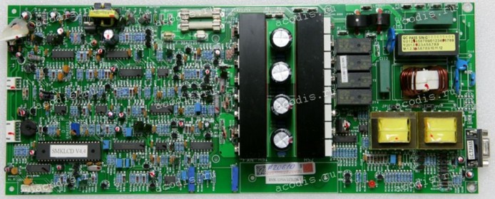 PCB PowerCom Smart King RMK-1250A, RMK-1K5A, SMK-1250A RM LCD (112-0801-833-OON, 112-0807-833-00N, 112-0801-833-00N, 112-0807-833-OON, QUN807 V1.5) RMK-1250A LCD,230V SMK LCD V.4.4