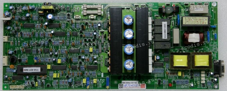 PCB PowerCom Smart King SMK-2000A RM LCD (112-0807-835-OON, 112-0807-835-00N, QUN807 V1.5, 572-0807-015) SMK-2000A LCD 230V SMK LCD-V4.1, SMK LCD-V4.3