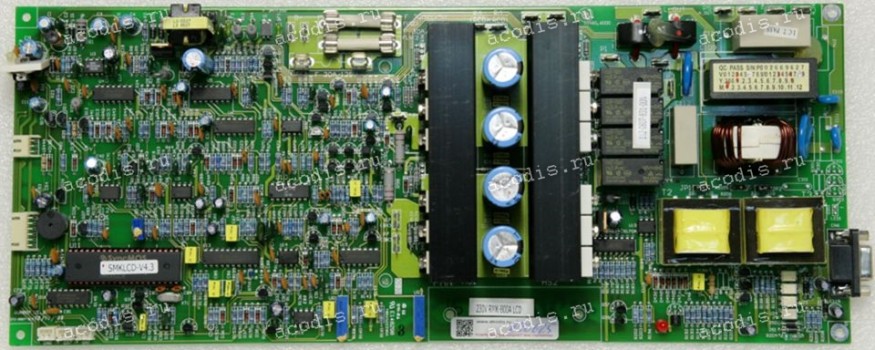 PCB PowerCom Smart King SXL-3000A LCD, RMK-800A (112-0807-831-OON, 112-0807-831-00N, QUN807 V1.5, 572-0807-015) RMK-800A LCD  230V SMK LCD V4.3