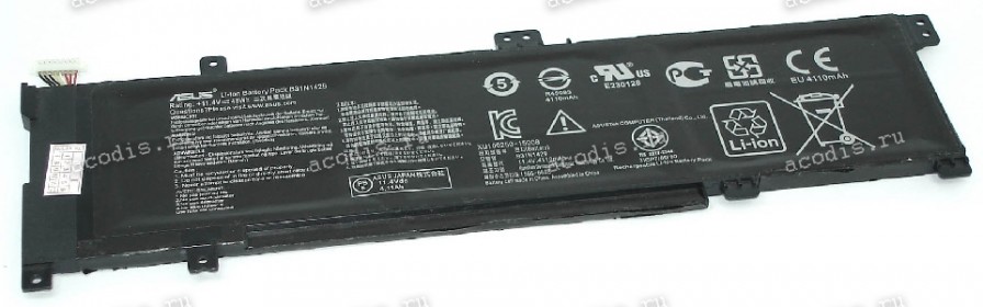 АКБ Asus K501LB (11,4V 4240mAh 48Wh) (Prod. B31N1429, 0B200-01460100) original new