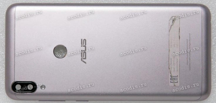 Задняя крышка Asus ZenFone ZB602KL серебро-перламутр
