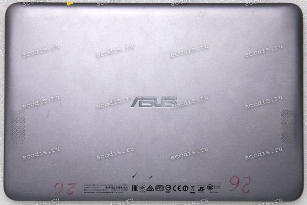 Задняя крышка Asus C300SA, T101HA, T101-M0I серый (13NB0BK1AM0131)