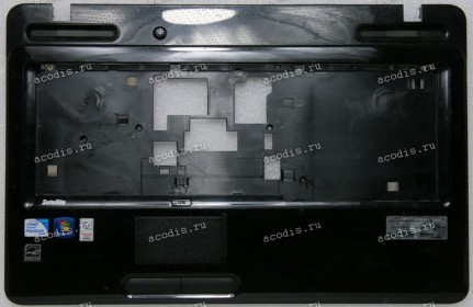 Palmrest Toshiba L675, L675D чёрный глянец (AP0CK000500)