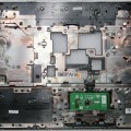 Palmrest Toshiba L675, L675D чёрный глянец (AP0CK000500)