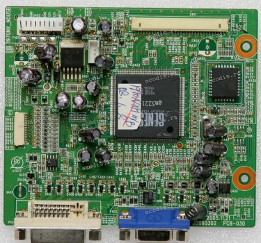 Mainboard NEC 19,0" 1280x1024 LCD1970NX-B12-2(L) (L194RH) (E157925) (J2060302 PCB-030)