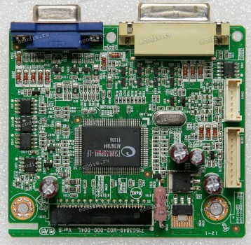 Mainboard BenQ GL2030-T (GL2040M) (E310226) (715G3849-M02-000-004L) (chip TSUMU58PWHL-LF AF3N7804 1133A)