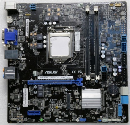 Motherboard Asus H81/M70AD/DP_MB//NN/ERP/FIC (90PA05D0-M6XXN0, 303353-00514-PA05D0-C22)  LGA 1150