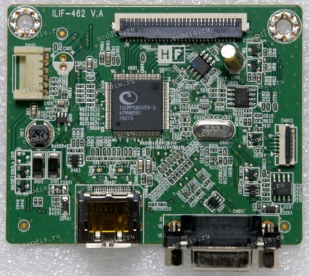 Mainboard Dell 23,0" 1920x1080 E2316Hf (492A00AL1300H01) (ILIF-462 V.A) (CHIP TSUMP58CHT9-3)