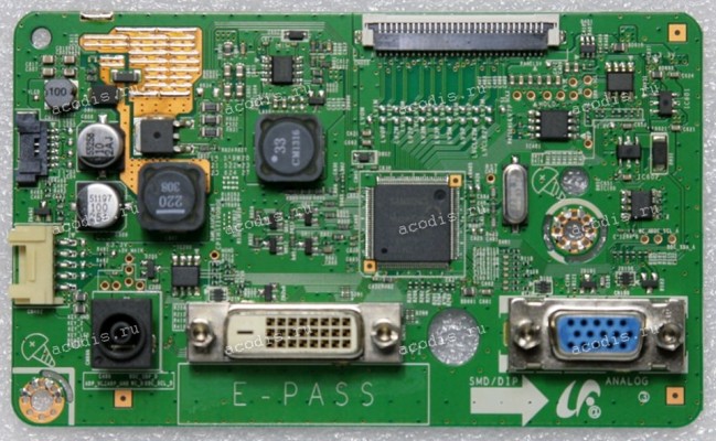 Mainboard Samsung 23,0" 1920x1080 S23C350B (LS23C350BS/CI) (BN41-01960A) REV: MP1.0 (CHIP Samsung SE1269HL-NT)