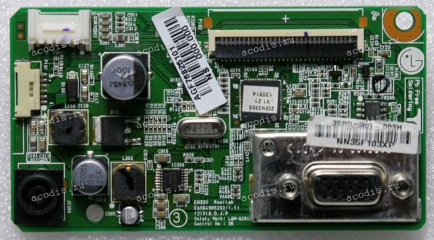 Mainboard LG 19,5" 1600x900 Flatron 20EN33SSA (20EN33SS-BA) (EN33S Realtek EAX64985202(1.1)) (E303981)
