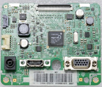 Mainboard Samsung 21,5" 1920x1080 S22D300H (LS22D300HY/RU) (BN41-02118B) (BN41-02118) REV: MP1.0 (CHIP Samsung SE1279L-MST)