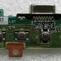 VGA board & cable Fujitsu-Simens LifeBook S6120 (p/n CP14749X-XX, CP147490-Z3)