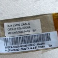 LCD LVDS cable Asus A75V, F75A, F75V, R704A, R704V, X75A, X75V (p/n: 14005-00380100, QTXJ4-ESL0206A, 14005-00380300) Quanta XJ4