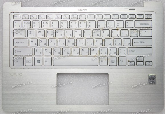 Keyboard Sony SVS13 серебряная русифицированная (3GFI1TAN030) + topcase